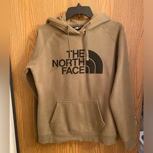 The North Face Medium Olive green hooded sweatshirt